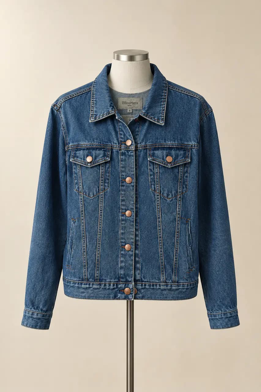 服装拍摄展示 · 牛仔夹克